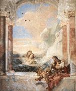 TIEPOLO, Giovanni Domenico Thetis Consoling Achilles Germany oil painting artist